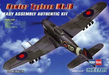 1/72 Hobby Boss Hawker Typhoon Mk IB 80232