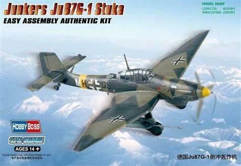 1/72 Hobby Boss Junkers Ju-87G-1 Stuka 80287