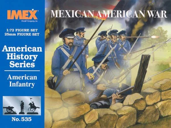 1/72 IMEX American Infantry Mexica War 535 - IMEX Model Co.
