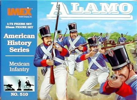 1/72 IMEX Mexican Infantry Alamo 510 - IMEX Model Co.