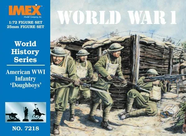 1/72 IMEX WWI American Infantry 7218 - IMEX Model Co.