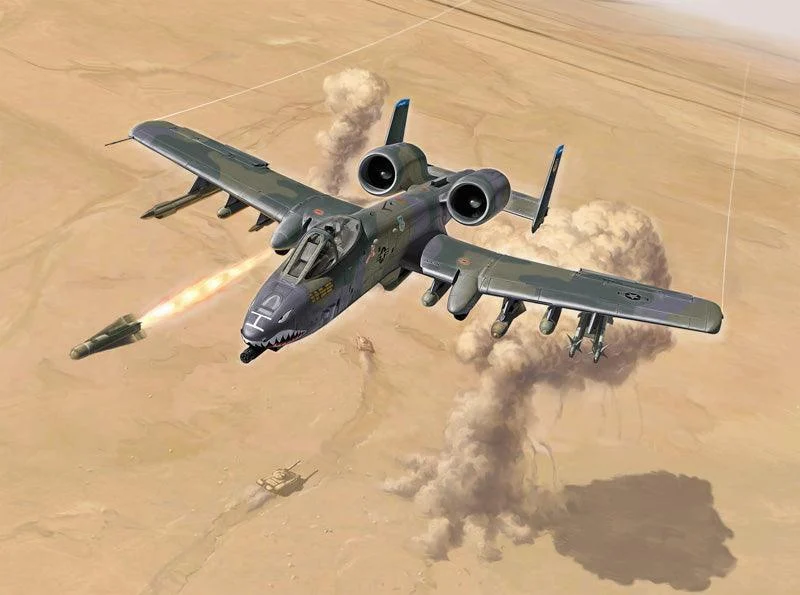 1/72 Italeri A-10 A/C Thunderbolt II - Gulf War 1376
