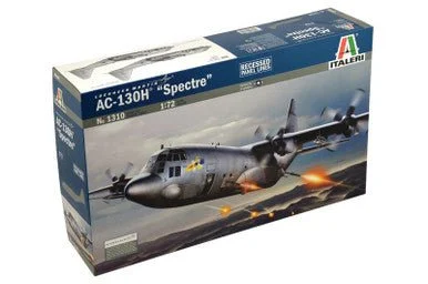 1/72 Italeri AC130H Spectre Aircraft Plastic Model Kit