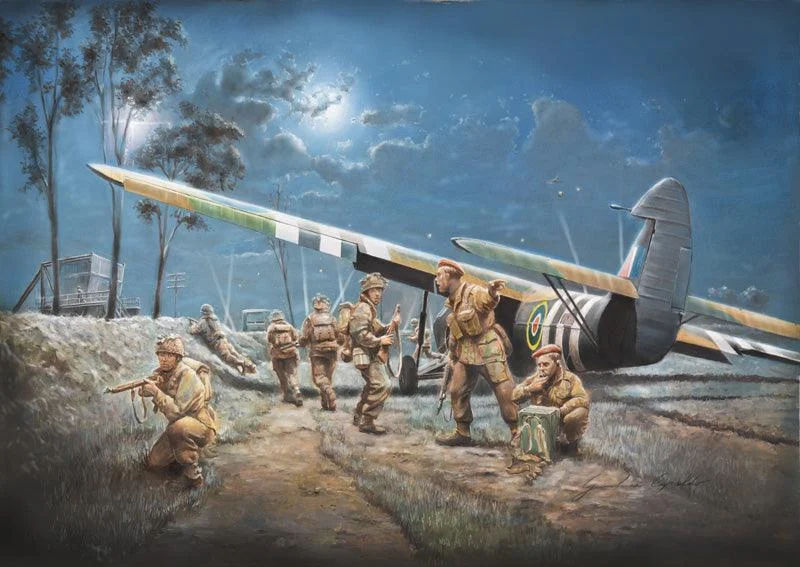 1/72 Italeri AS.51 Horsa Mk.I With British Paratroops 1356
