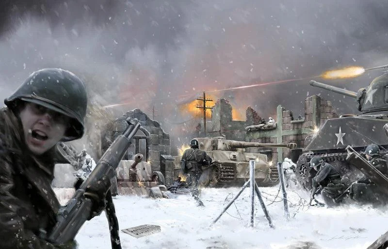 1/72 Italeri Bastogne December 1944 - Battle Set 6113