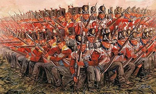 1/72 Italeri British Infantry 1815 - 6095