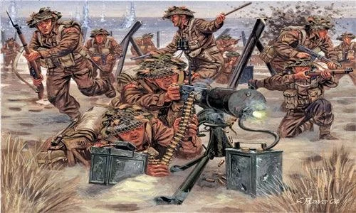 1/72 Italeri British Infantry 6056