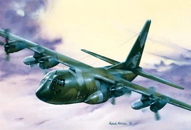 1/72 Italeri C130H Hercules Aircraft Plastic Model Kit