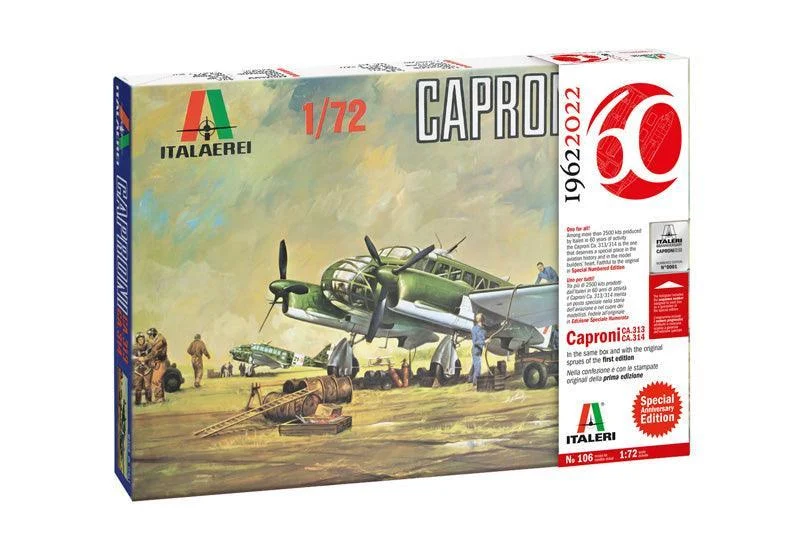 1/72 Italeri Caproni Ca. 313/314 Vintage Special Anniversary Edition 0106