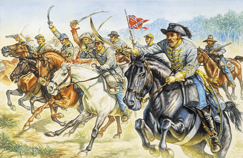 1/72 Italeri Confederate Cavalry 6011