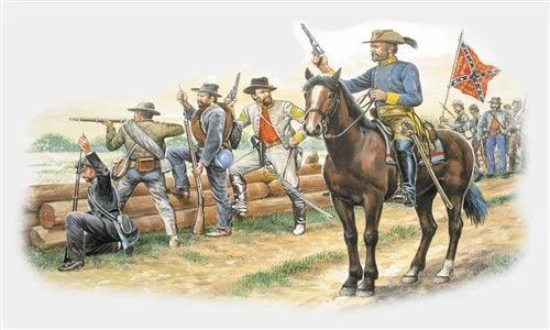 1/72 Italeri Confederate Troops 6014