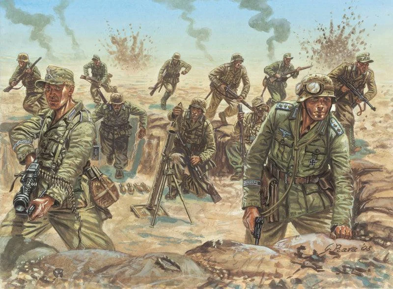 1/72 Italeri D.A.K. Infantry 6099