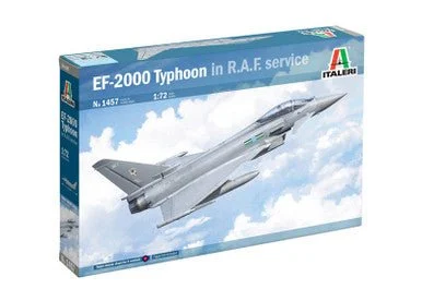 1/72 Italeri EF-2000 Typhoon in R.A.F. Service Plastic Model Kit