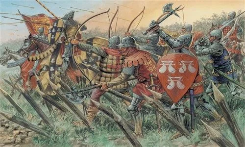 1/72 Italeri English Knights And Archers 6027