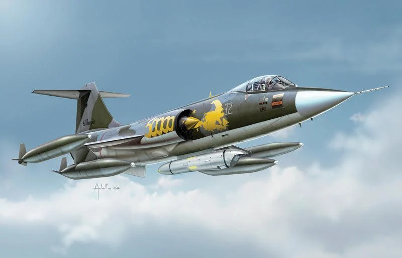 1/72 Italeri F-104G “Recce” 1296
