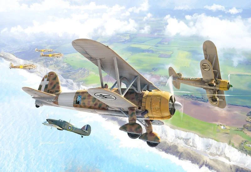 1/72 Italeri Fiat CR.42 Falco 1437