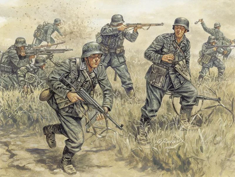 1/72 Italeri German Infantry 6033