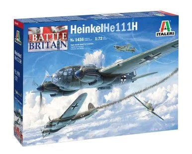 1/72 Italeri HE-111H Luftwaffe Medium Bomber Battle of Britain