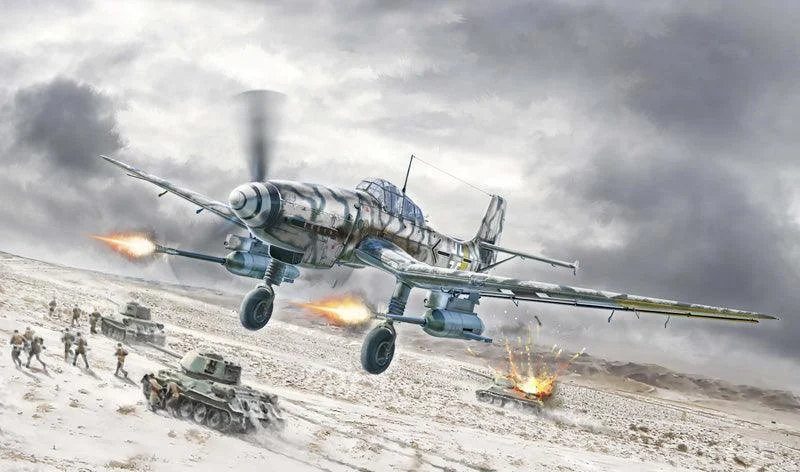 1/72 Italeri Ju 87 G-2 Kanonenvogel 1466