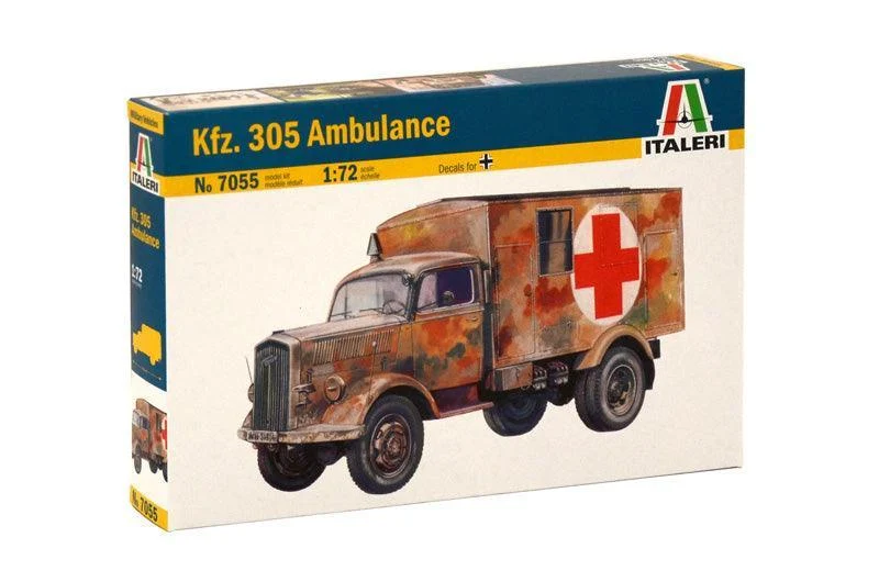 1/72 Italeri Kfz.305 Ambulance 7055