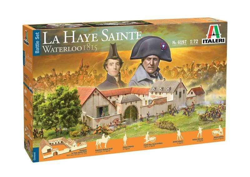 1/72 Italeri La Haye Sainte Waterloo 1815 - Battleset 6197