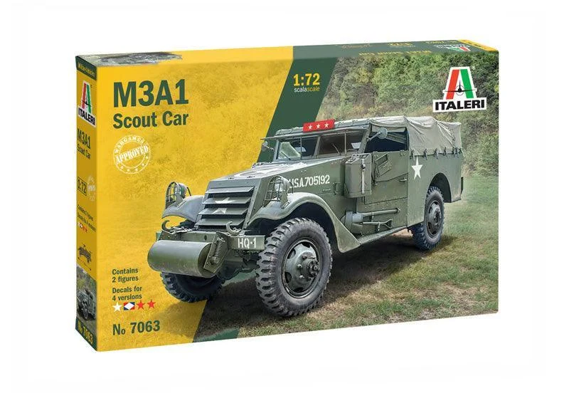 1/72 Italeri M3A1 Scout Car 7063