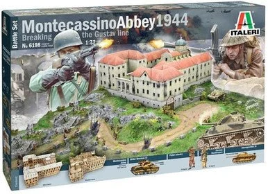 1/72 Italeri Montecassino Abbey 1944 Breaking the Gustav Line Battle Diorama Set
