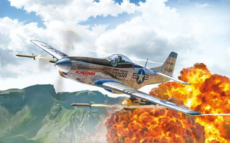 1/72 Italeri North American F-51D Mustang Korean War 1452