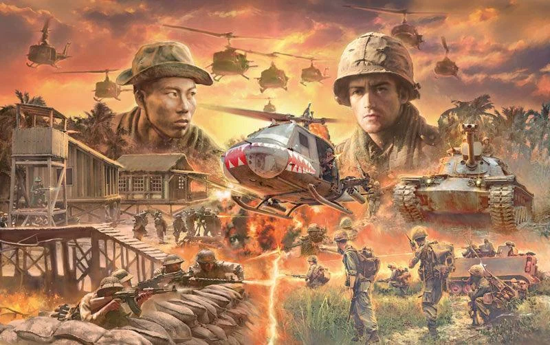 1/72 Italeri Operation Silver Bayonet Vietnam War 1965 - Battle Set 6184