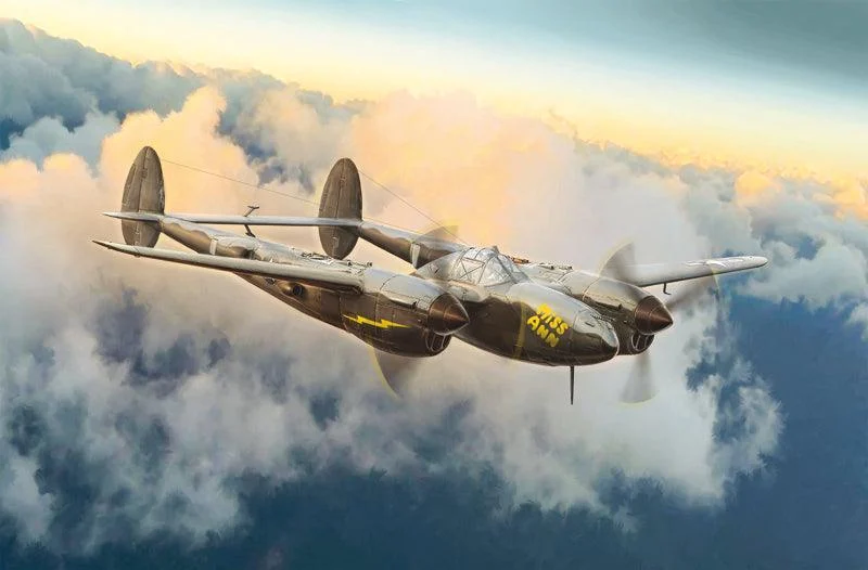1/72 Italeri P-38J Lightning 1446