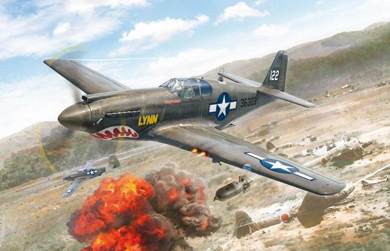 1/72 Italeri P-51A Mustang 1423