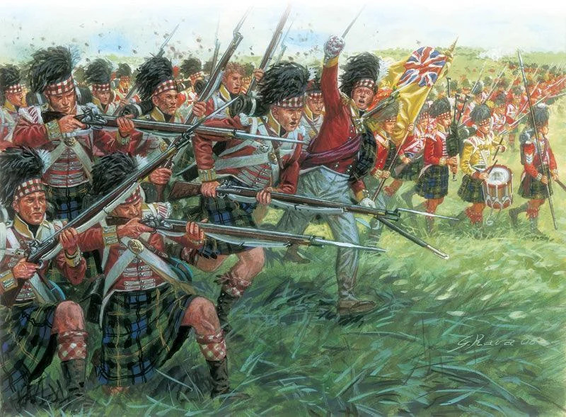 1/72 Italeri Scots Infantry 6136