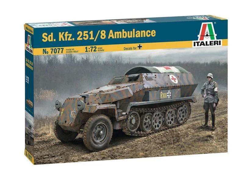 1/72 Italeri Sd.Kfz. 251/8 Ambulance 7077