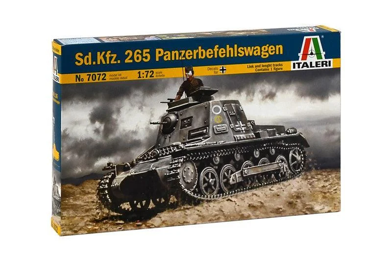 1/72 Italeri Sd.Kfz..265 Panzerbefehlswagen 7072