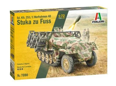 1/72 Italeri SdKfz 251/1 Wurfrahmen 40 Stuka Zu Fuss Halftrack