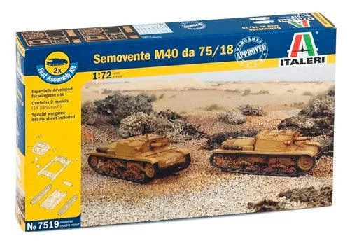 1/72 Italeri Semovente M40 da 75/18 7519