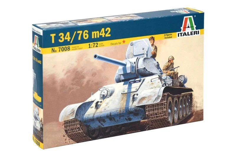 1/72 Italeri T 34/76 Russian Tank 7008
