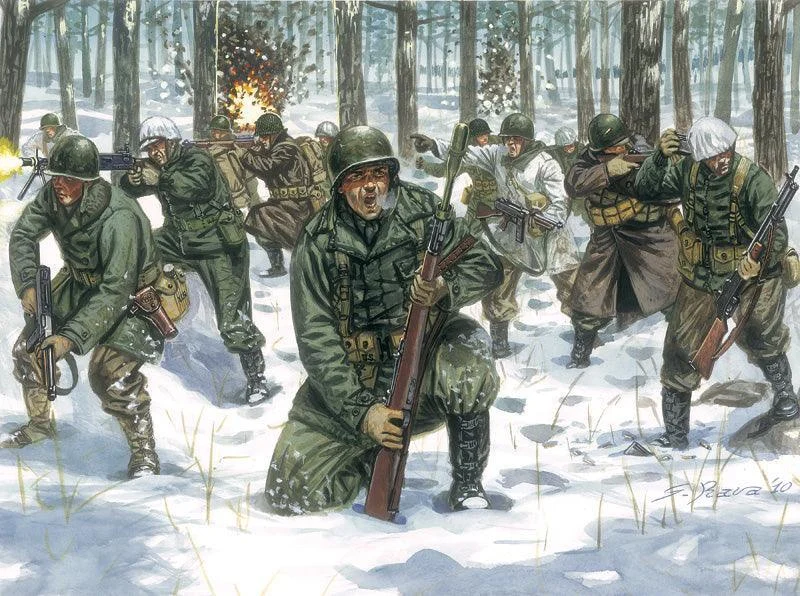 1/72 Italeri U.S.Infantry (Winter Unif.) 6133