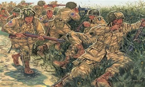 1/72 Italeri U.S. Paratroopers 6063