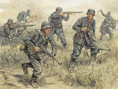 1/72 Italeri WWII German Infantry (50)