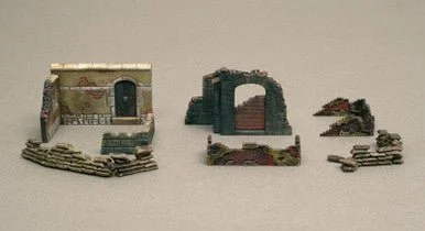 1/72 Italeri WWII Walls & Ruins II