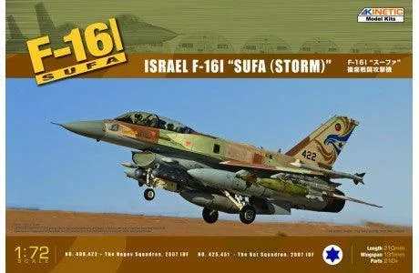 1/72 Kinetic F-16I IDF 72001