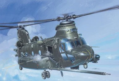 1/72 MH47 E SOA Chinook Attack Helicopter - Italeri