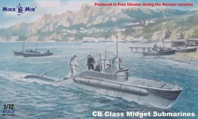 1/72 Mikro Mir Italian CB Class Midget Submarine - MikroMir