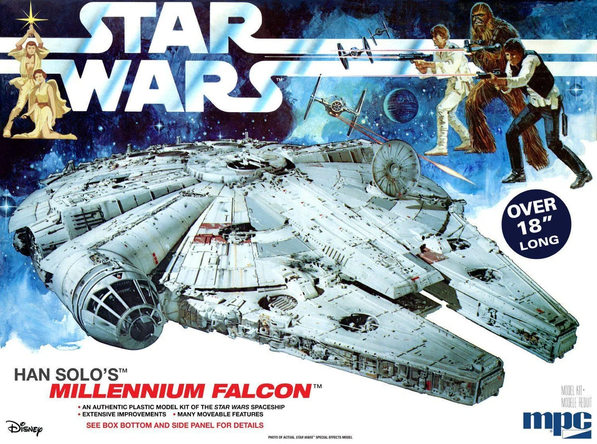 1/72 MPC Star Wars: A New Hope Millennium Falcon 953