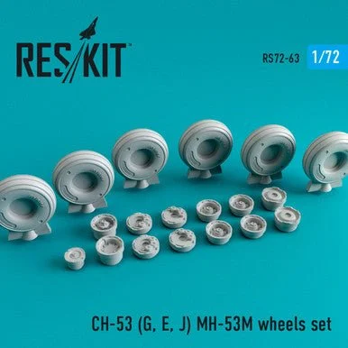 1/72 Reskit CH-53 (G E J) MH-53M wheels set (1/72)