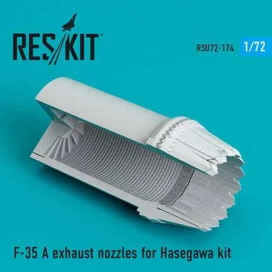 1/72 Reskit F-35 A exhaust nozzles for Hasegawa kit (1/72)
