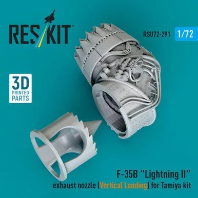 1/72 Reskit F-35B Lightning II exhaust nozzle (Vertical Landing) for Tamiya kit (RSU72-0291)