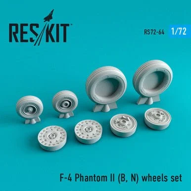 1/72 Reskit F-4 Phantom II (B N) wheels set (1/72)