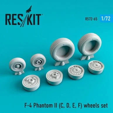 1/72 Reskit F-4 Phantom II (C D E FG) wheels set (1/72)